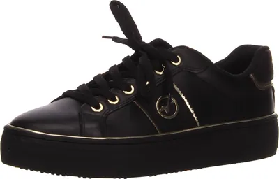 Image de Tamaris chaussures basses à lacets en noir, taille 39