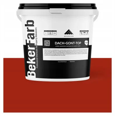 Produktbild von Dachbeschichtung für Schindeln und Dachpappe, Farbe: Rot, 1 Liter