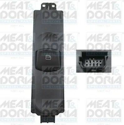 Produktbild von MEAT & DORIA 26066 Fensterheberschalter passend für MERCEDES-BENZ VIANO (W639) Vorne Rechts Fensterheber Schalter