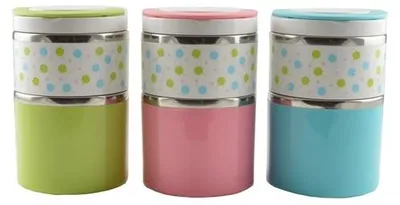 Produktbild von Edelstahl-Lunchbox 2-teilig 0,75l 52908