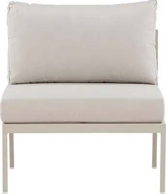 Zdjęcie produktu dla Copacabana sofa ogrodowa część środkowa beżowa.