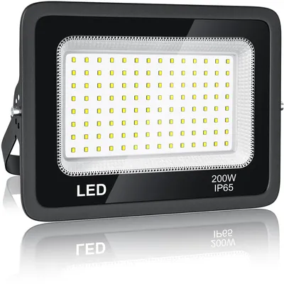 LED-Außenstrahler 200 W, 20.000 lm, IP65, kaltweiß, 6500 K