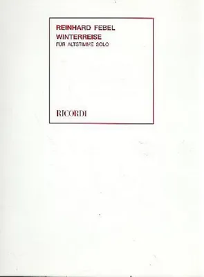 Produktbild von Winterreise für Altstimme solo