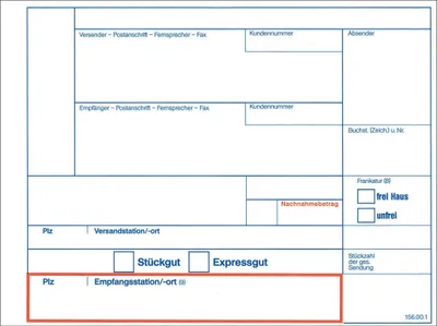 Produktbild von RNK Frachtaufkleber ungummiert 112x142mm