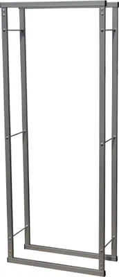 Produktbild von V2Aox Kaminholzständer Metall, Kaminholzregal innen, Holzständer Regal für Aufbewahrung von Kaminholz, Brennholz und Feuerholz