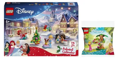 Obrázek produktu pro LEGO sada 2 kusů 43298 Disney adventní kalendář 2026 a 30671 Aurořino lesní hřiště