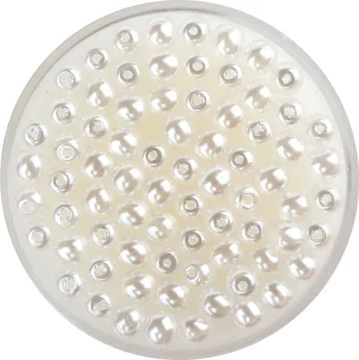 Produktbild von Crystal Renaissance Glaswachsperle, 4mm, 75 Stück Schneeweiß