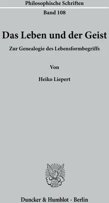 Produktbild von Das Leben und der Geist.