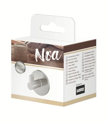 Obrázek produktu pro Háček na ručníky Lenz Noa niklový