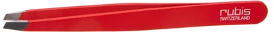 Produktbild von Victorinox Rubis Pinzette, Professionelle Augenbrauen-Pinzette, Rot