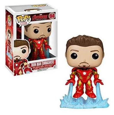 Immagine prodotto di Funko Pop! Marvel: Avengers - L'era di Ultron - Iron Man (senza maschera) n. 94