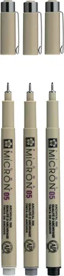 Image de Sakura POXSDK3B Sakura Pigma Micron Fineliner-Set farbsortiert 0,45 mm, 3 St.