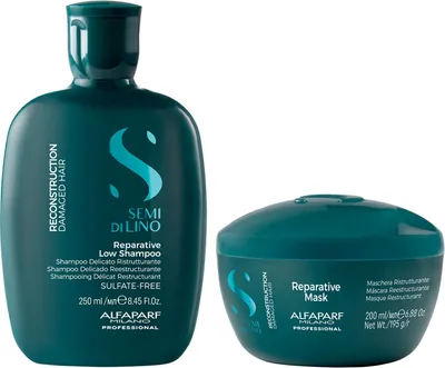 Image de Alfaparf | Kit de réparation capillaire | Shampooing 250 ml + Masque
