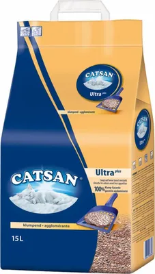 Produktbild von Catsan Ultra plus 15l