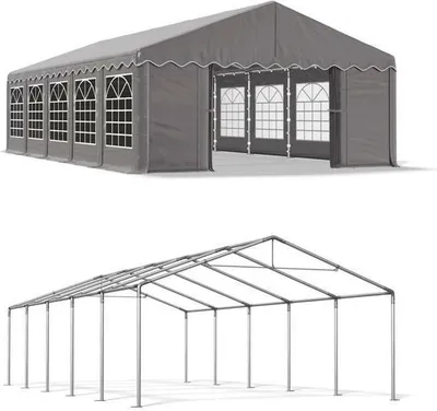 Tenda estiva 4x10 Grigio SUMMER IPE foto principale del prodotto
