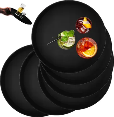 Produktbild von Kellnertablett Serviertablett Antirutsch Tablett Gastronomie Gastro 6er Set