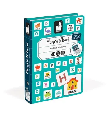 Zdjęcie produktu dla JANOD Magnetibook Alfabet angielski