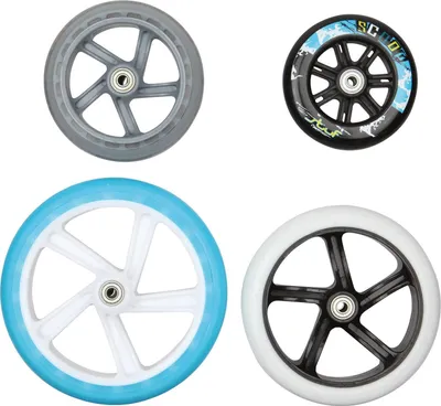 Produktbild von stuf Scooterrollen black 18 cm