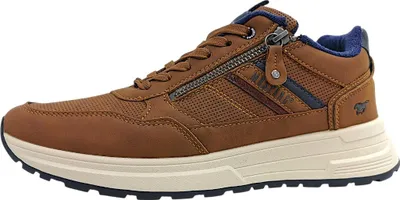 Immagine prodotto di Mustang scarpe da uomo sportive stringate marrone per il tempo libero, numero di scarpe: 42 EU