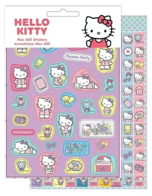 Produktbild von Hello Kitty Sweet 600-teilige Aufkleberset