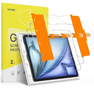 Image de Film de protection d'écran pour iPad Air 11 pouces (M3/M2), lot de 2, dureté 9H, anti-rayures