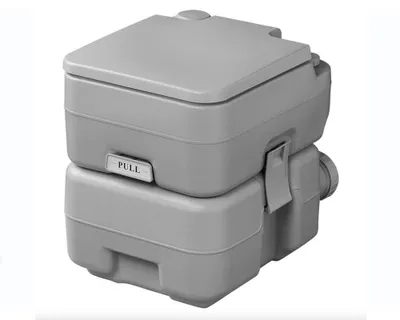 Immagine prodotto di WC da campeggio 10L/20L WC da viaggio con pompa di scarico Festival mobile portatile all'aperto