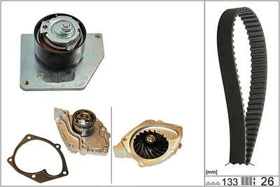 Produktbild von INA 530 0579 30 Zahnriemensatz + Wasserpumpe für RENAULT MEGANE III Grandtour (KZ0/1) Scénic III (JZ0/1) GRAND SCÉNIC III (JZ0/1) für SUZUKI