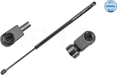Produktbild von MEYLE 740 910 0012 Gasfeder Heckklappendämpfer für FORD Fiesta Mk5 Schrägheck (JH1, JD1, JH3, JD3) 600mm