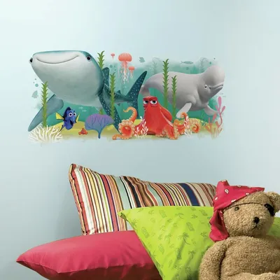 Produktbild von Wandsticker Finding Dory und Nemo XXL