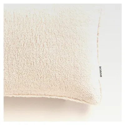 Produktbild von Boucle Kissenbezug 30 x 50 cm in Hellbeige, 1 Stück