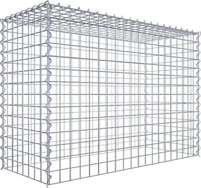 Produktbild von Anbaugabione Typ 3 100 cm x 70 cm x 40 cm (L x H x T), Maschenweite 5 cm x 5 cm, Spirale