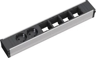 Produktbild von Bachmann 912.004, 0,1 m, Drinnen, Schwarz, Grau, 1 AC-Ausgänge