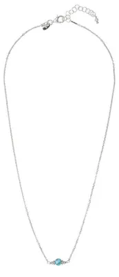 Immagine prodotto di Collana da donna in argento con turchese, modello AL3866.02.000