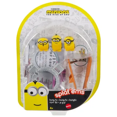 Zdjęcie produktu dla Minionki Splat 'Ems 3-pak podróżny