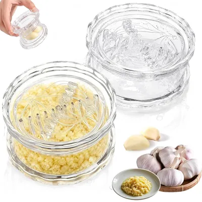 Productafbeelding van Handmatige knoflook- en gemberhakker - 2 stuks