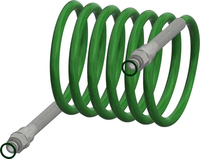 Obrázek produktu pro KWC AR Spiralschlauch, G1/4BxG1/4B, für Augendusche, 2000105844