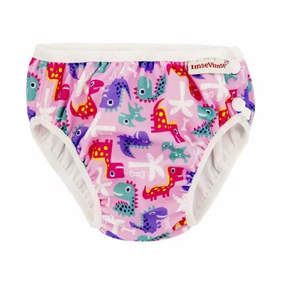 Produktbild von Schwimmwindel - Pink Dino Größe XXL