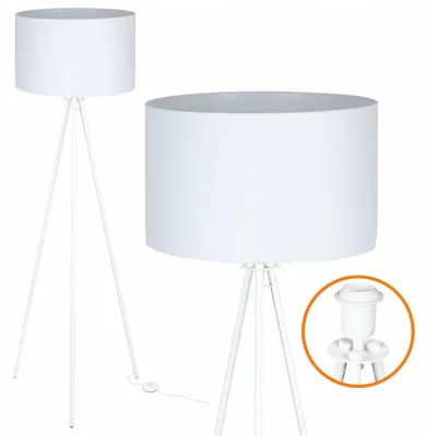 Produktbild von Cerlux Trigni Stehleuchte Weiß Metall Modern 136cm