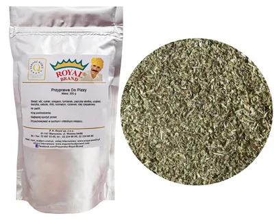 Obrázok produktu pre Korenie na pizzu 200 g Aromatická zmes byliniek Prírodná kvalita