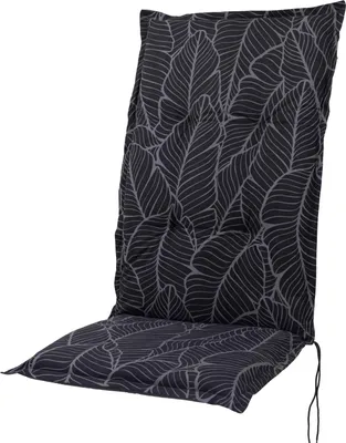 Produktbild von Auflage Hochlehner Prato 90919-700 anthrazit Blätter 122x54x7 cm Sun Garden