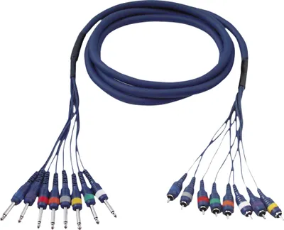 Produktbild von DAP FL64 - 8 Jack mono to 8 RCA/M 3 m