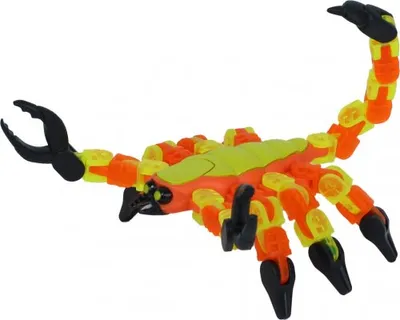 Produktbild von Alltoys Klixx Creaturez Skorpion – Konstruktionsspielzeug mit beweglichen Teilen für Kinder