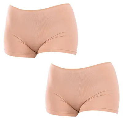 Produktbild von Q-EN 2er-Pack Bambus-Boxershorts für Damen Q901