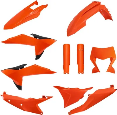 Image de Polisport Off Road Full Ktm Exc/excf/xcw/xcfw 26 Kit plastique Orange Orange One Size