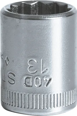 Zdjęcie produktu dla STAHLWILLE 01030013, Gniazdko, Chrom, DIN EN 3709 / ASME B 107.5M, 25 g