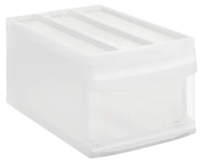 Produktbild von Rotho Schubladenbox M SYSTEMIX Schublade 12 L - Aufbewahrungsbox 25,5 x 39,5 x 20,3 cm - Organizer aus Kunststoff - stapelbar und erweiterbar