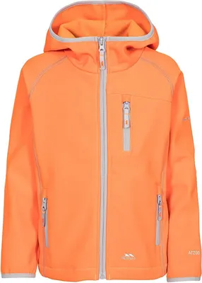 Obrázok produktu pre Detská softshellová bunda Trespass Kian TP4606 (104) (svetlo oranžová)