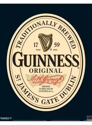 Obrázek produktu pro GUINNESS – Plakát – 40 x 51 cm – Plakát
