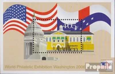 Produktbild von Briefmarken Niederländische Antillen 2006 Mi Block67 (kompl.Ausg.) postfrisch Briefmarkenausstellung