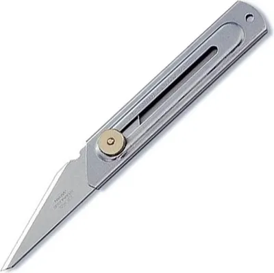 Produktbild von OLFA Cuttermesser CK-2 mit 20mm Schnitzklinge und Edelstahlgriff